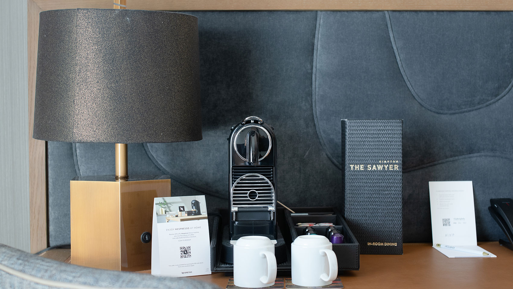 In-room Nespresso machine 