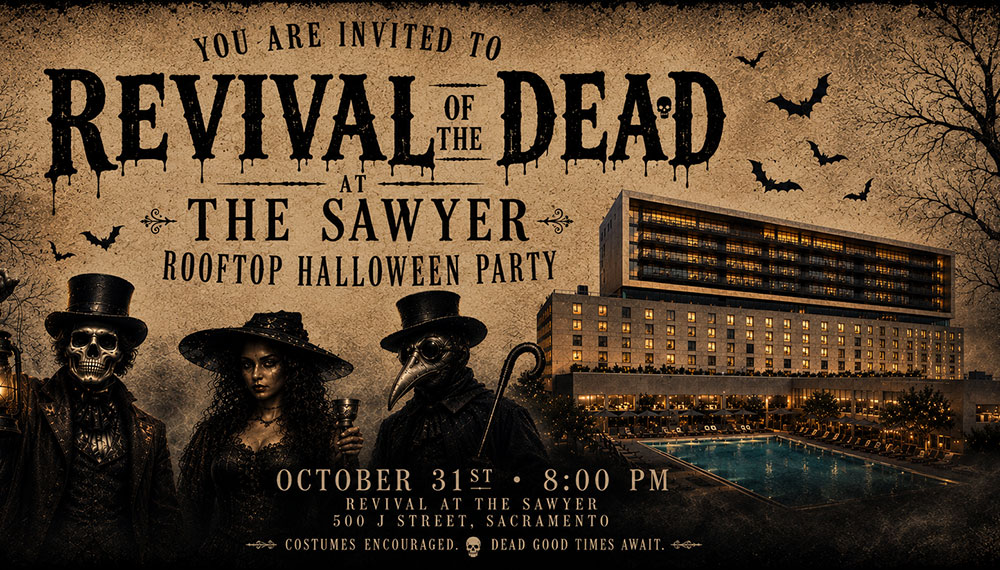 Revival of the Dead Halloween Event Flyer