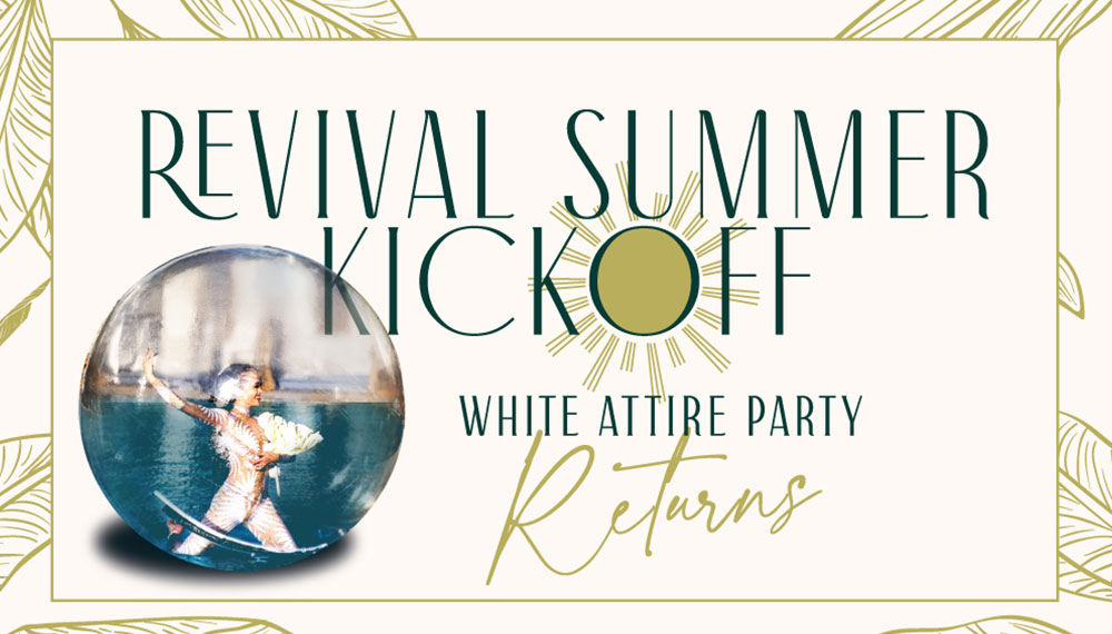 Revival White Party Flyer