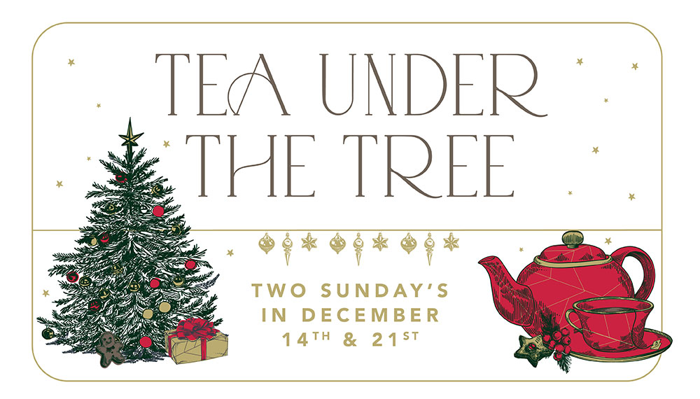 Tea under the tree web tile