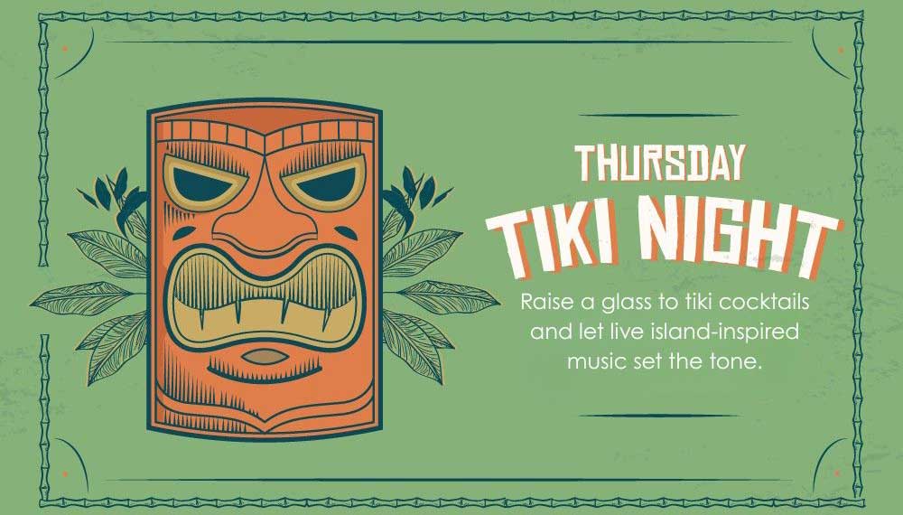 Tiki Thursday Party Web Tile
