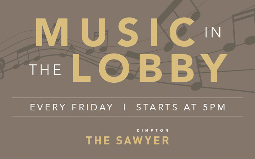 Live Music in the Lobby event poster