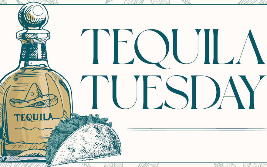 Tequila Tuesdays event poster