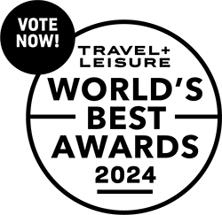 Travel + Leisure World's Best Awards 2024 Badge - Click to Vote Now!